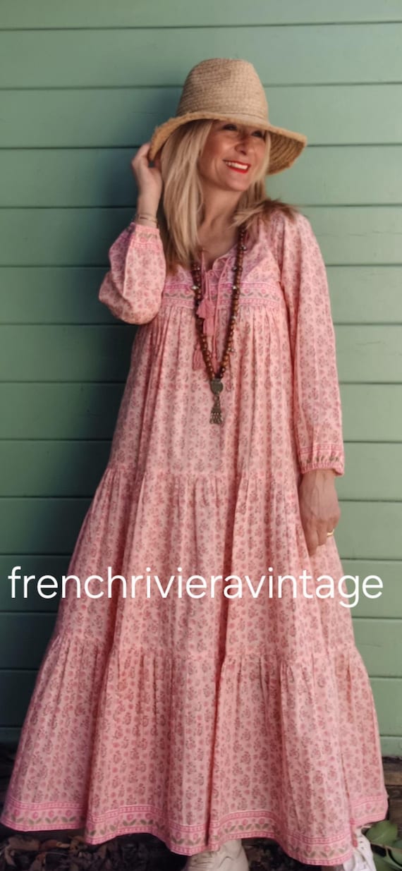 YouKD Maxi Abito Estivo Da Donna Bohémien Lungo Caftano Etnico Modello - Foto 13