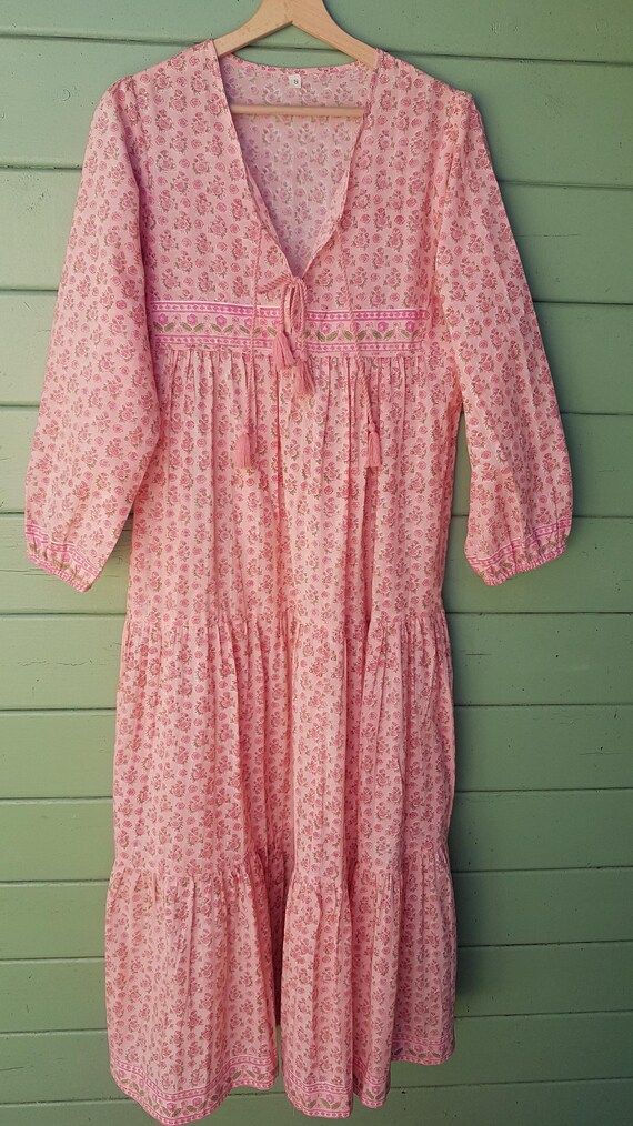 YouKD Maxi Abito Estivo Da Donna Bohémien Lungo Caftano Etnico Modello - Foto 14