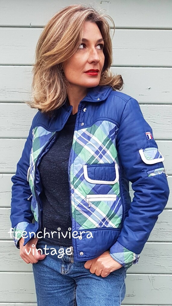 Jacket winter jacket vintage jacket ski jacket vin