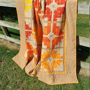Fall Colors  Queen Size Quilt
