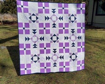 Purple Passion Sampler Quilt