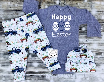 Easter newborn boy outfit