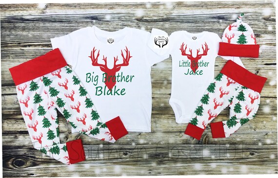 big brother little brother christmas outfits