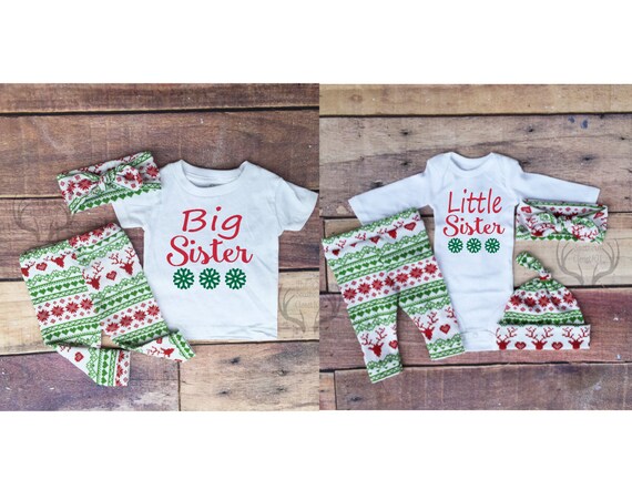 big sister little sister christmas outfits