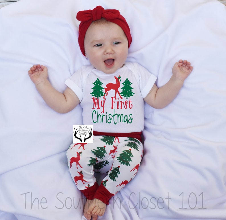 Girl Coming home outfit,Girls Christmas,First Christmas Outfit,Newborn Christmas Outfit Baby Girl Christmas Outfit,Baby Christmas Outfit