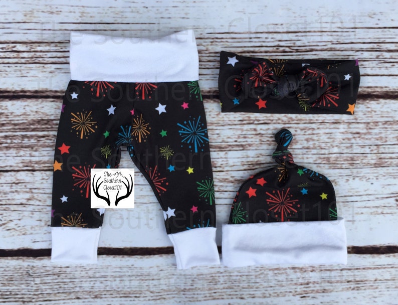 2018 Outfits,Orange,Black,Blue,Red,Green,Pink,Purple Unisex Coming Home Outfit,My First New Year/'s 2018,Fireworks,Baby New Year/'s Outfit