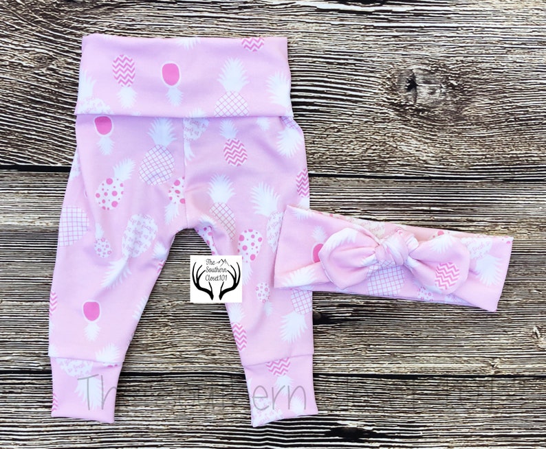 Baby Girl pineapple personalized Baby Girl Clothes Summer Baby Girl pineapple Coming home Outfit