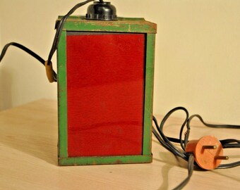 Vintage flashlight for photos. the USSR