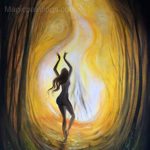 Sacred Flame - Print