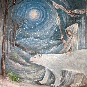 The 4 Seasons, Summer, Winter, Spring, Autumn Series - Original Oil on ...