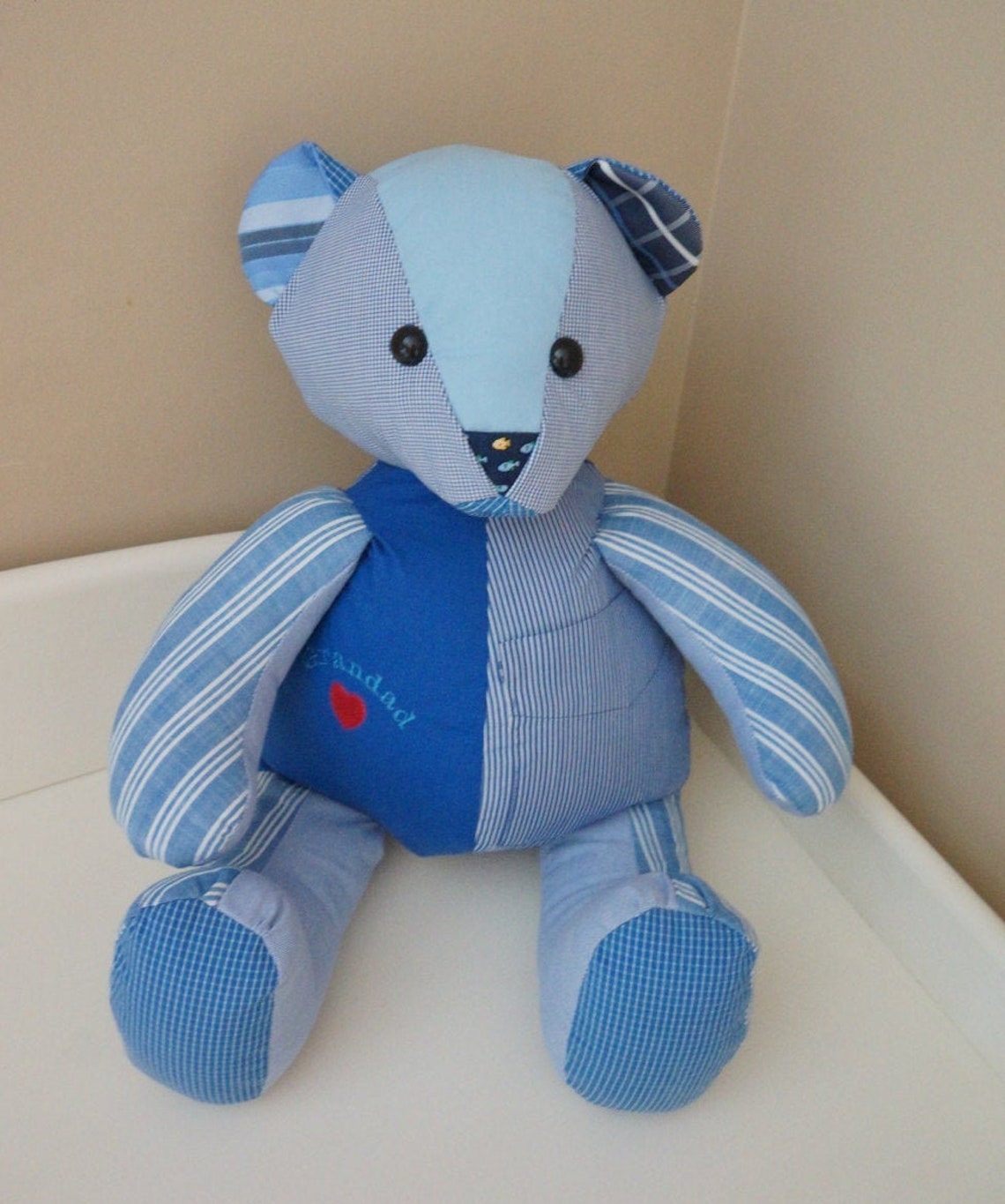 Keepsake Memory Bear Made From a Loved Ones Clothing Keepsake - Etsy UK