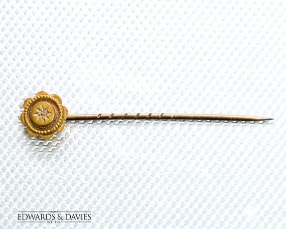 Antique on sale gold pin