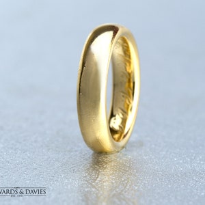 Antique Birks 18k Yellow Gold Ring | 1900s Birks Ring | Antique Wedding Ring | Antique Jewelry | Antique Jewellery | Vintage Wedding Band image 2