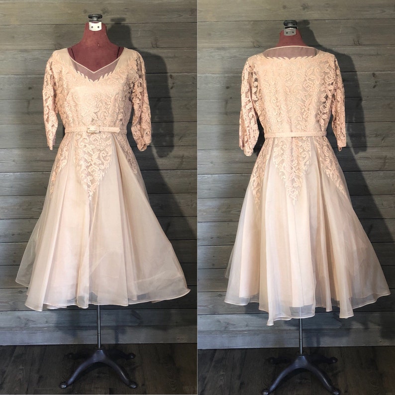 blush pink cocktail dress for wedding