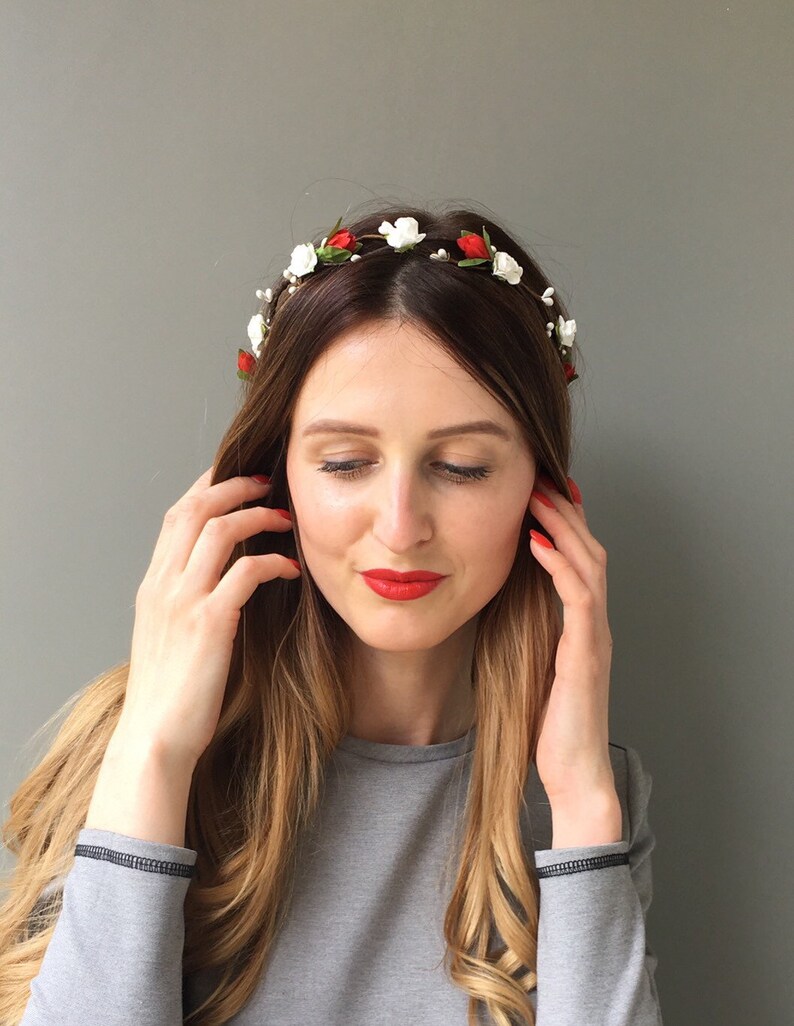 etsy flower crown wedding