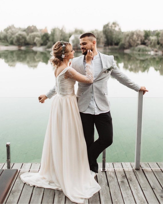 Corona Di Fiori Bianchi Per Capelli - Fascia Floreale Per Sposa, Matrimoni E Feste