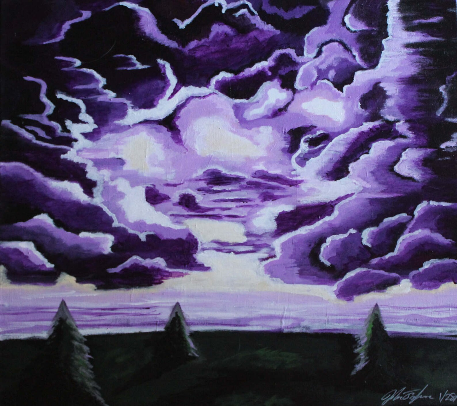 Violet Flare - Etsy