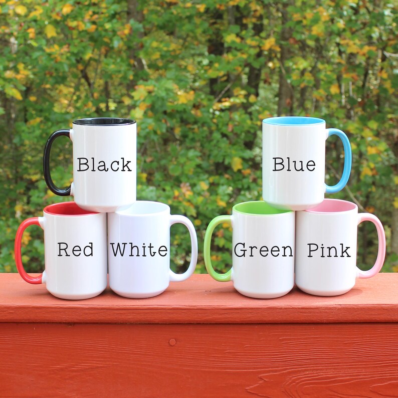 Personalized Knitting Mugs, Custom Summer Yarn Shop, Gifts for Knitters