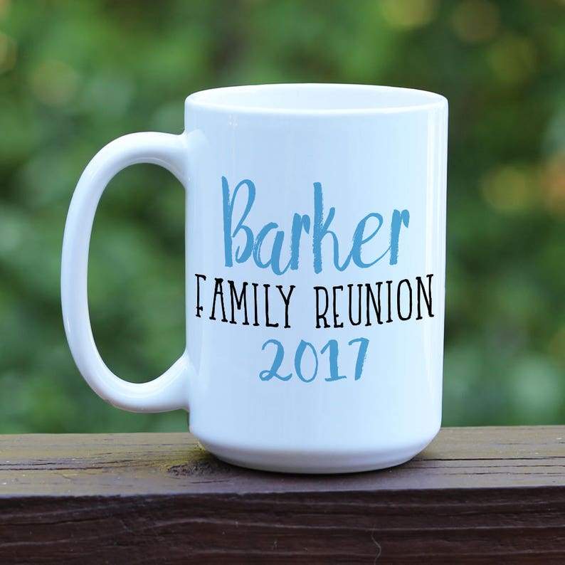 Family reunion coffee mug coffee cup custom coffee mug Etsy