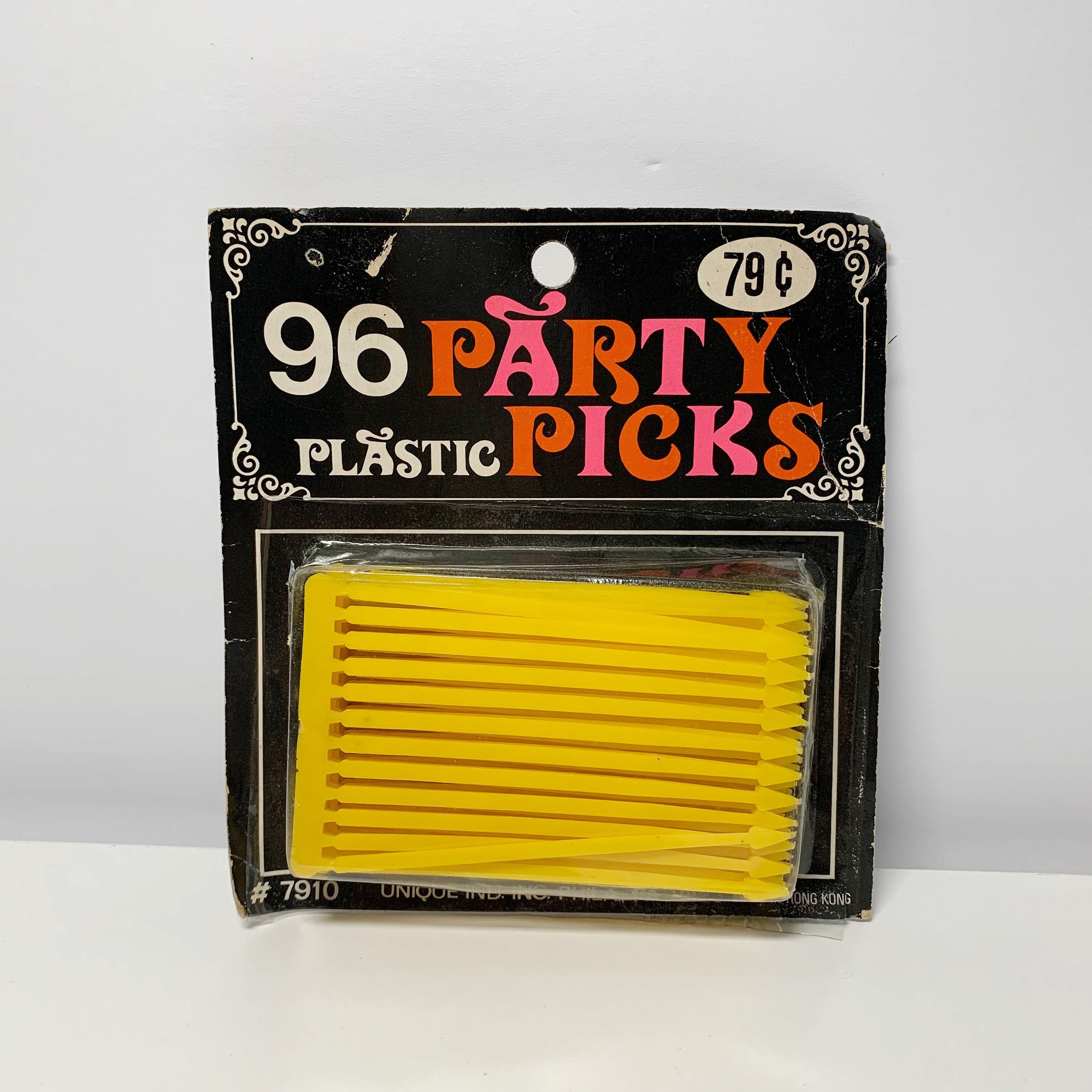 Party Plastic Picks 7910 Package of 96 from Unique Ind. Etsy