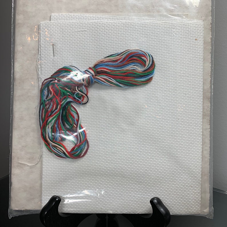 Wee Winsomes I Did It Myself Make a Christmas Memory Counted Cross Stitch #3005 DMC