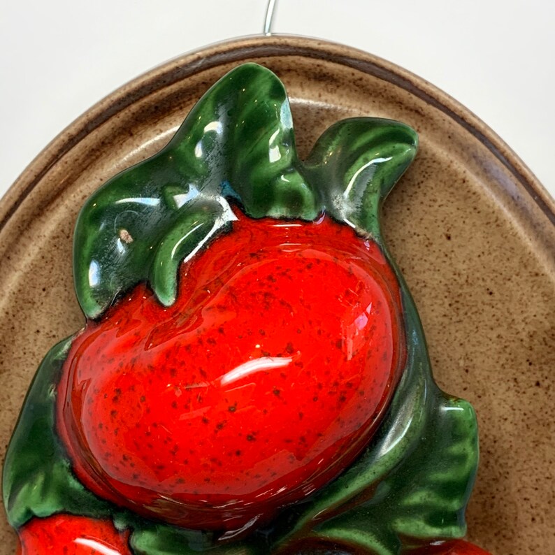 Ceramic Tomatoes Fruit/Vegetable Wall Decor Vintage Etsy