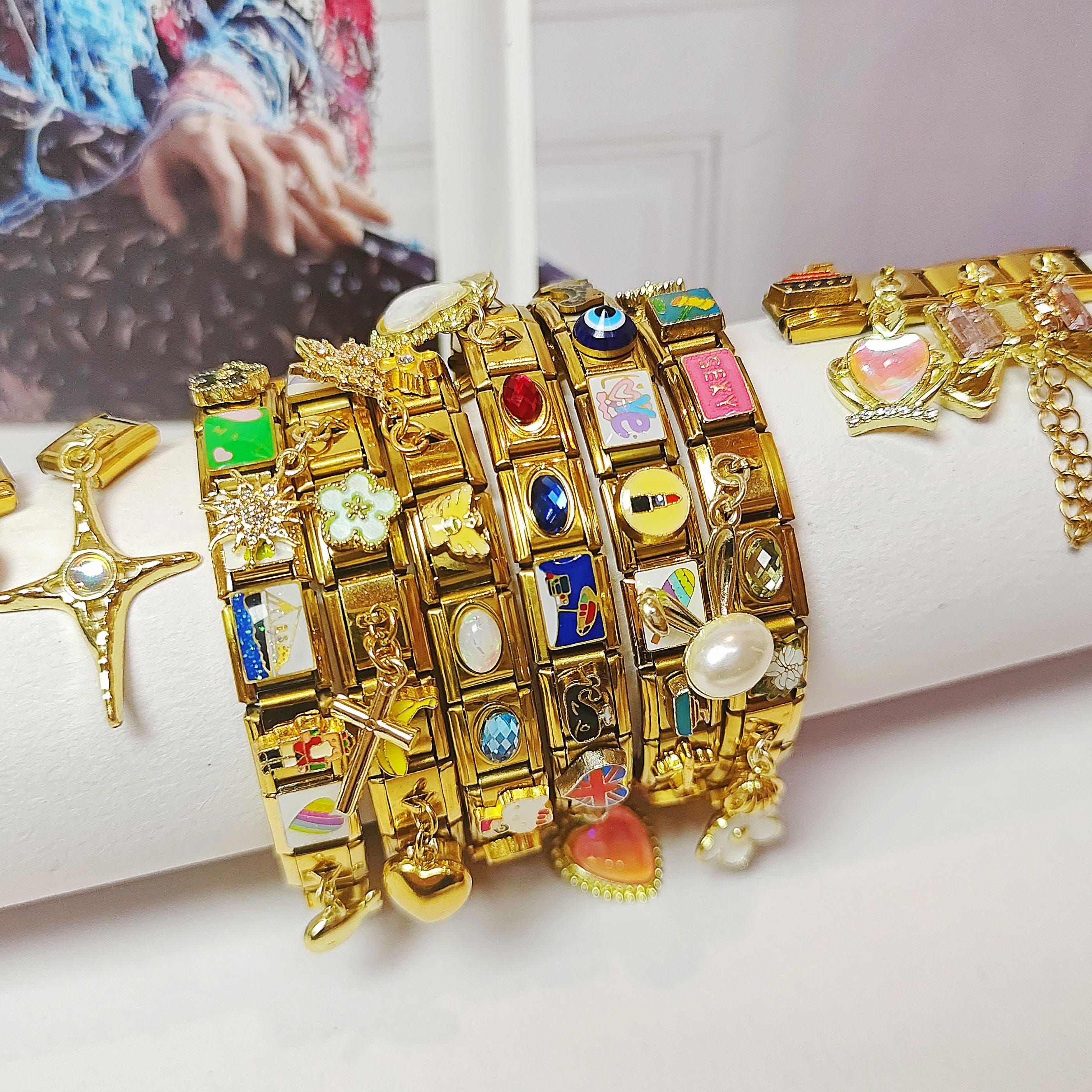 Lot De 6 Bracelets Brésiliens à La Mode Avec Fermoir Magnétique - Neufs Avec étiquettes