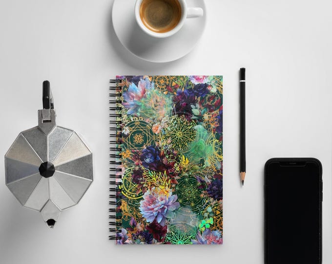 Featured listing image: ”Mystique” Spiral Notebook