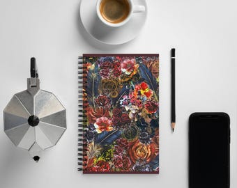 “Dark Academia” Spiral Notebook