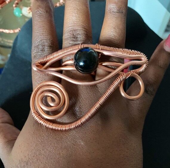 Eye of Heru Ring (Two Finger)