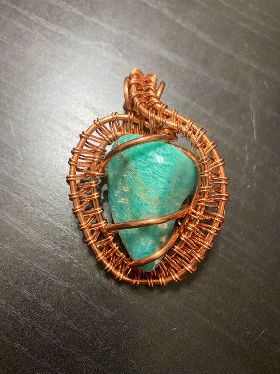 Tumbled Amazonite Creativity Weave
