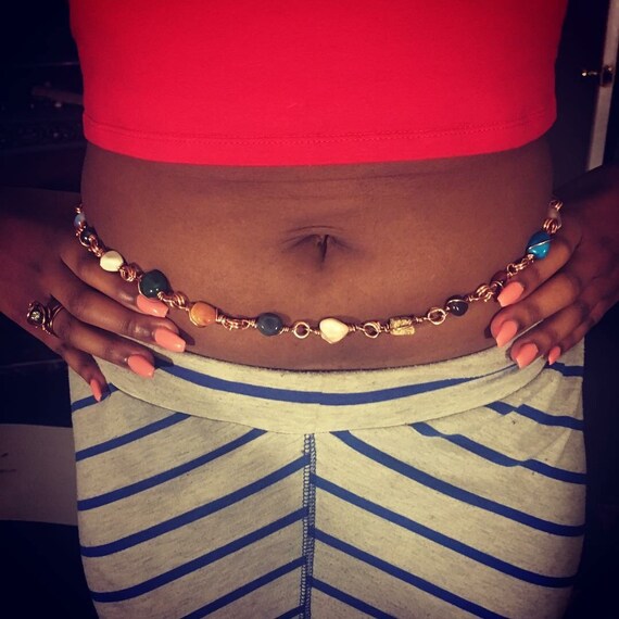 Crystal Waist Beads w/ Links