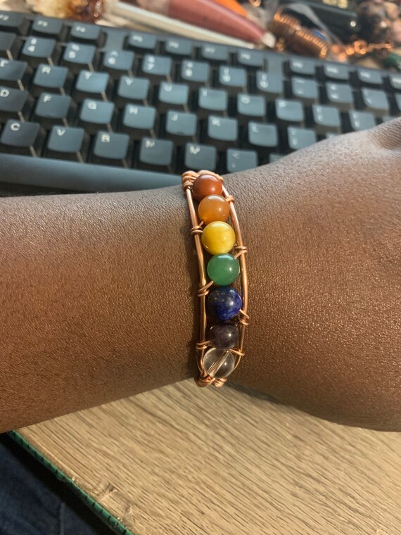 Chakra Bangle Cuff