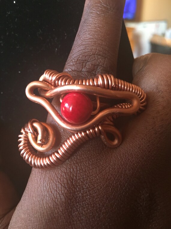 Medium Eye of Heru Ring
