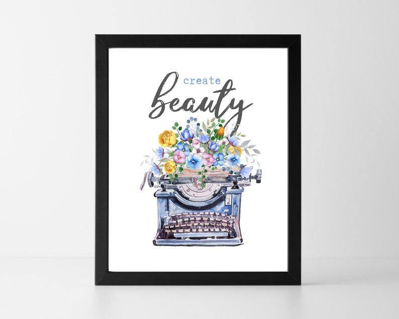 Create | Inspirational Art Print | Digital Download