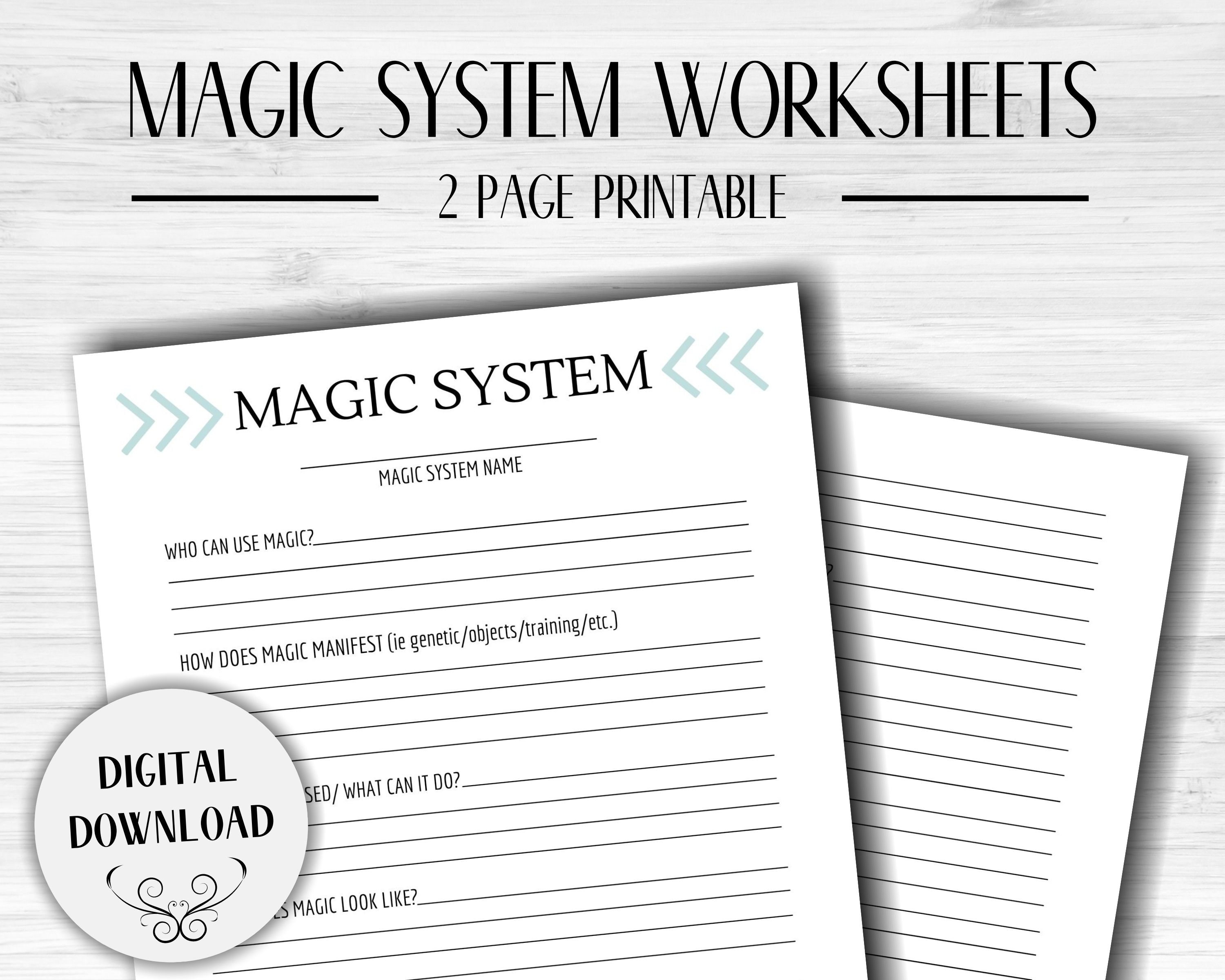 Magic System Template Magic System Template