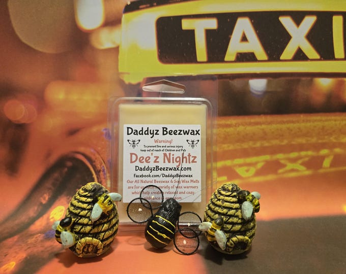 Dee'z Nightz: Scented All Natural Beeswax Coco Creme Wax Melts - 6 Blocks Per Pack