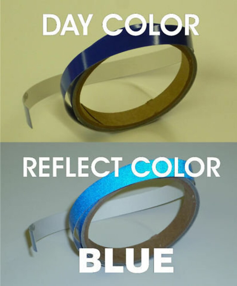 Blue 3M Engineer Grade Reflective Adhesive Pinstripe Tape Etsy