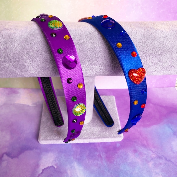 Disney Descendants Inspired Evie Heart Mal Dragon Party Headbands