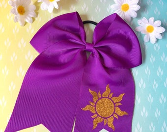 Tangled Sun Big Bow Character Inspired Hair Accessory
