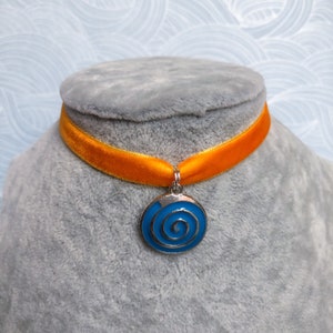 Moana Ocean Disney Princess Inspired Velvet Choker Necklace Disneybound