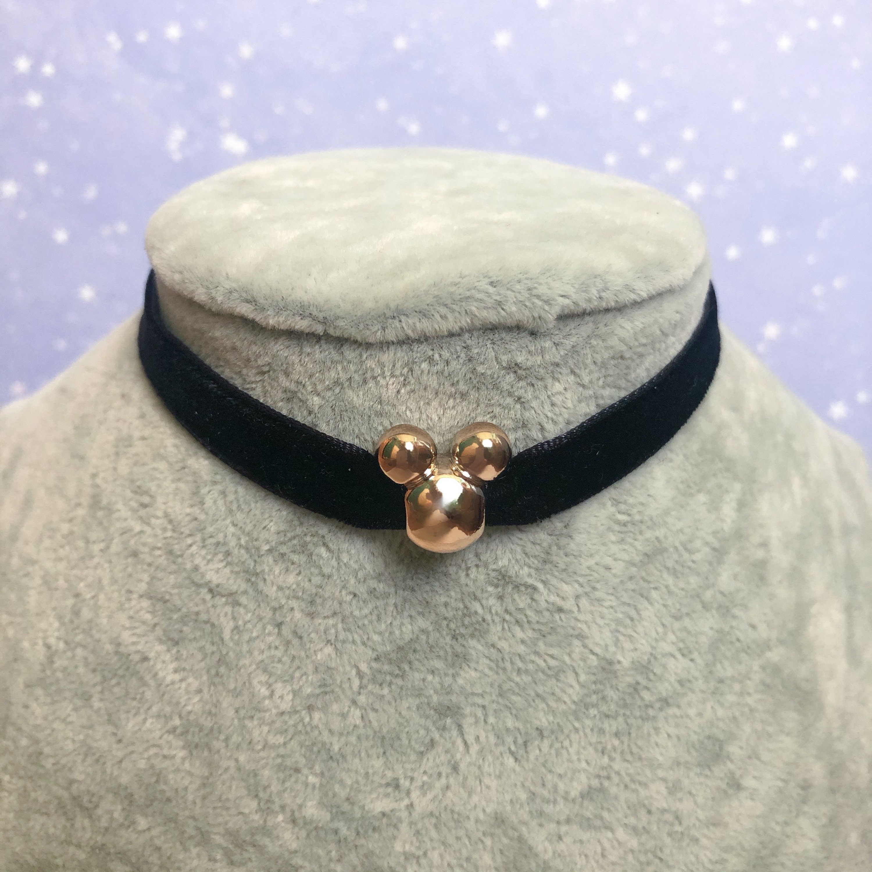 Mickey mouse choker necklace deals