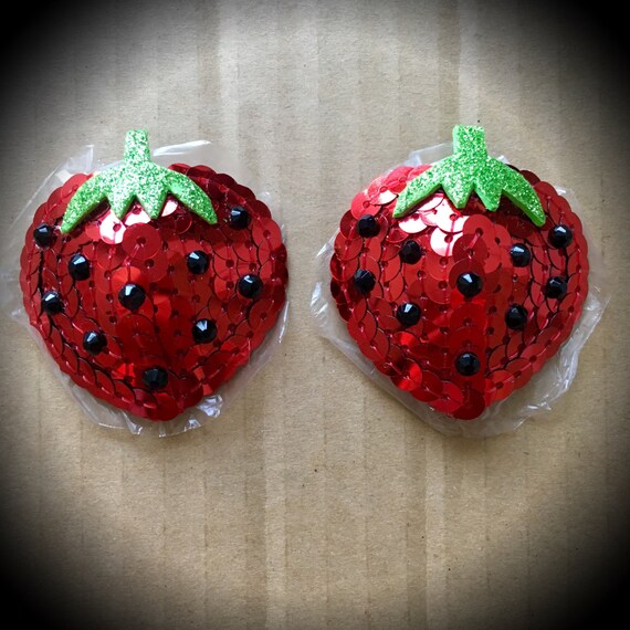 strawberry sequin