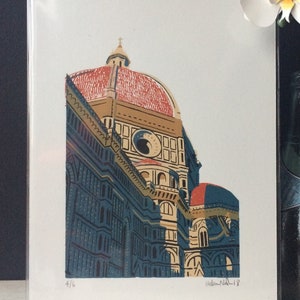 Florence Duomo Silkscreen Print image 3