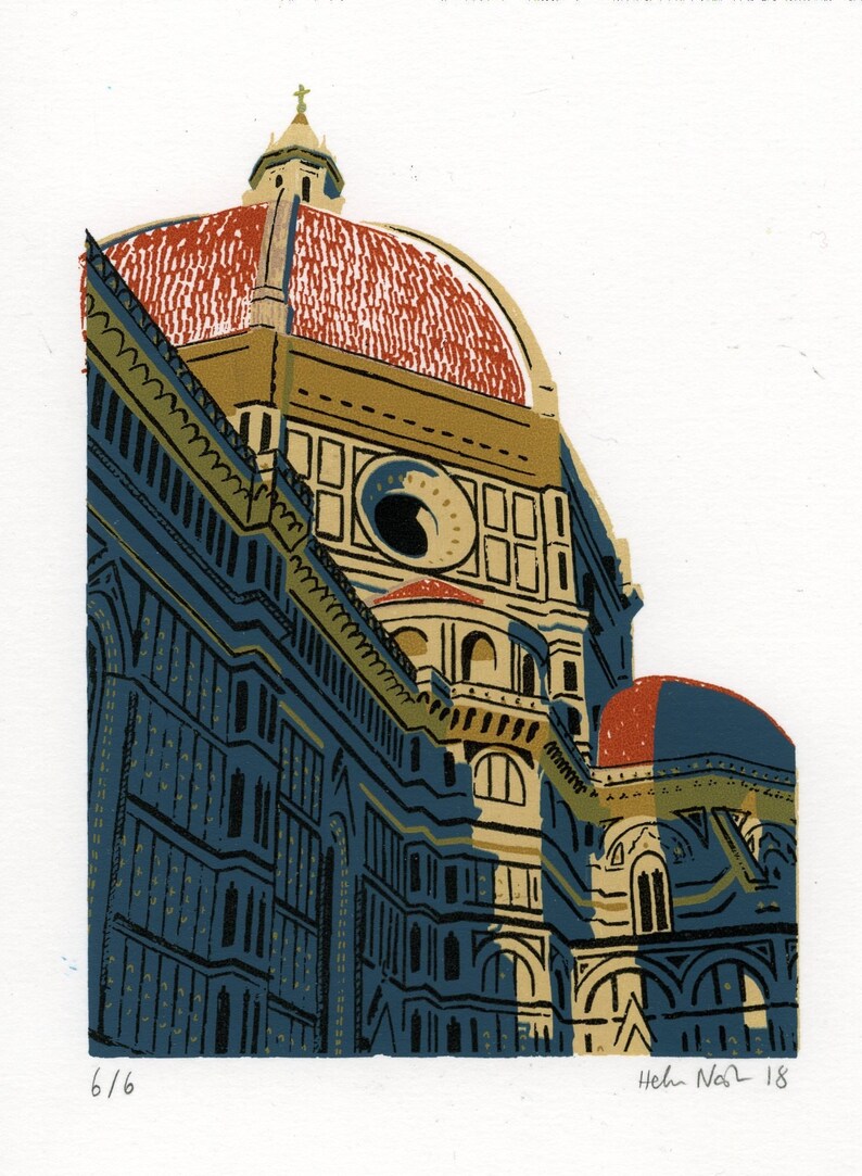 Florence Duomo Silkscreen Print image 2