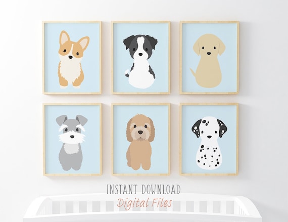 Printable Nursery Wall Art Baby Boy Gift Boys Room Decor - Etsy