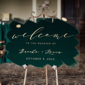 Wedding Welcome Signs, 24x36 Welcome Wedding Sign, Moody Wedding Signs