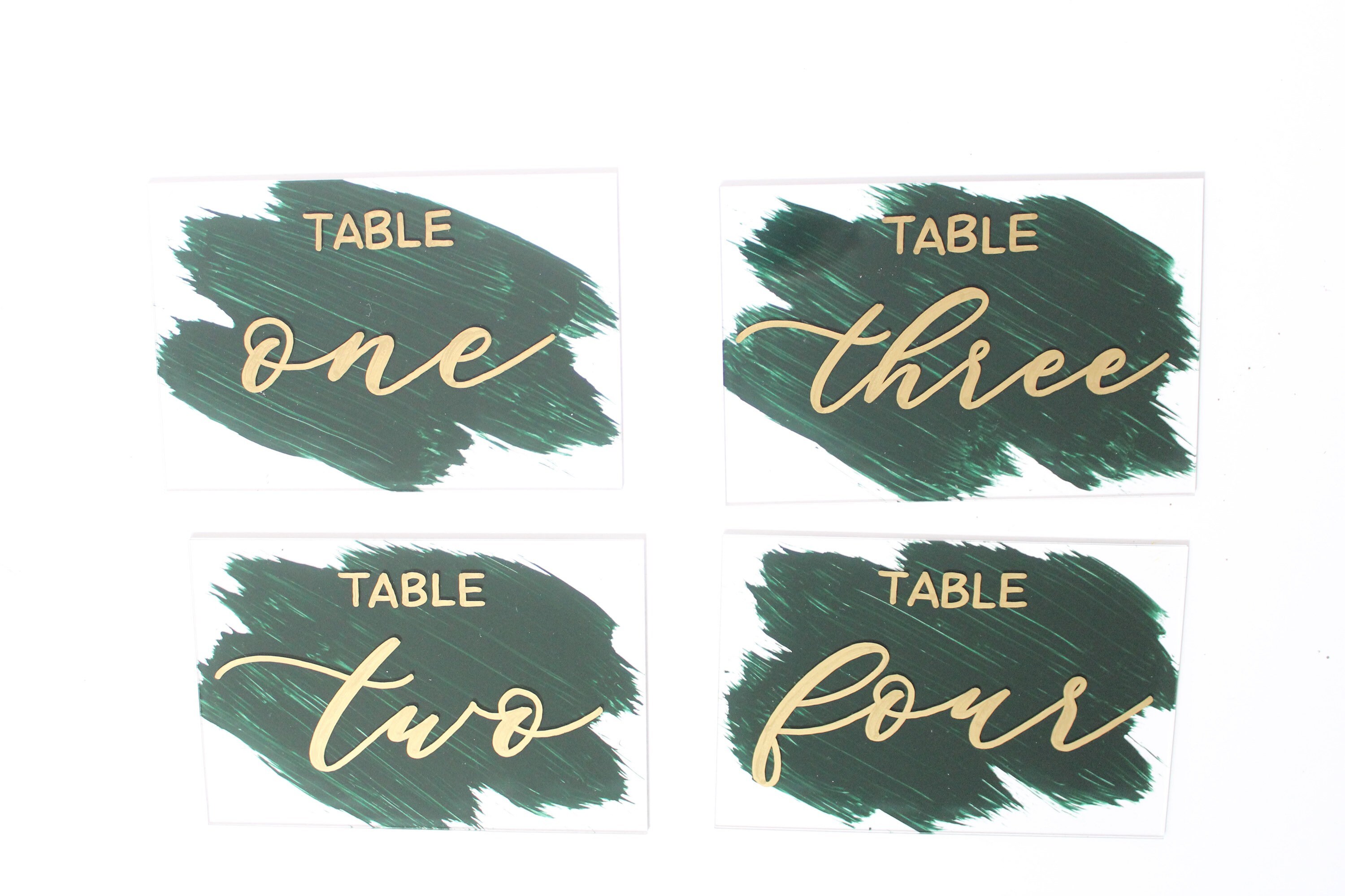Gold Table Numbers Table Numbers Acrylic Table Numbers Etsy
