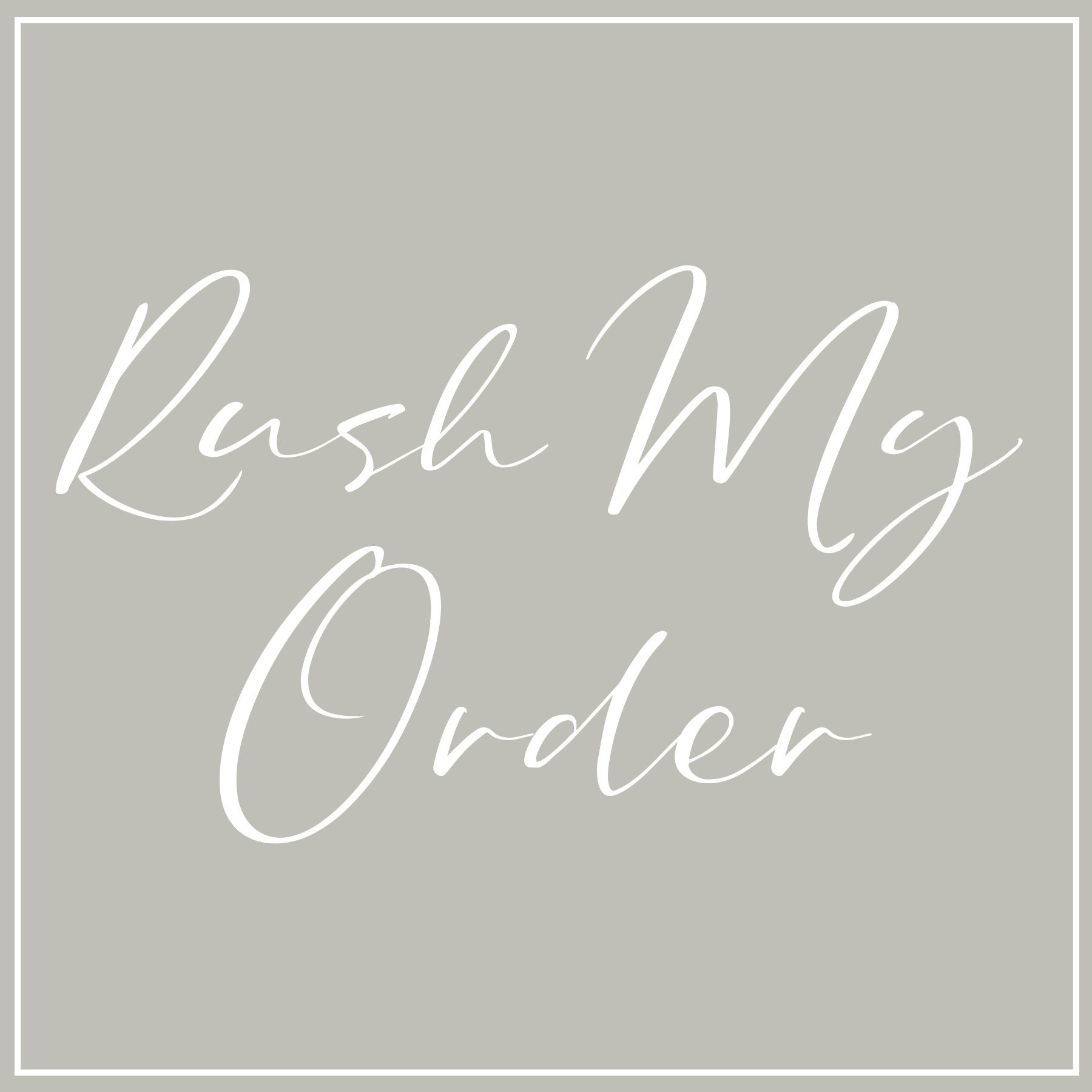 Rush Order Fee main image 1