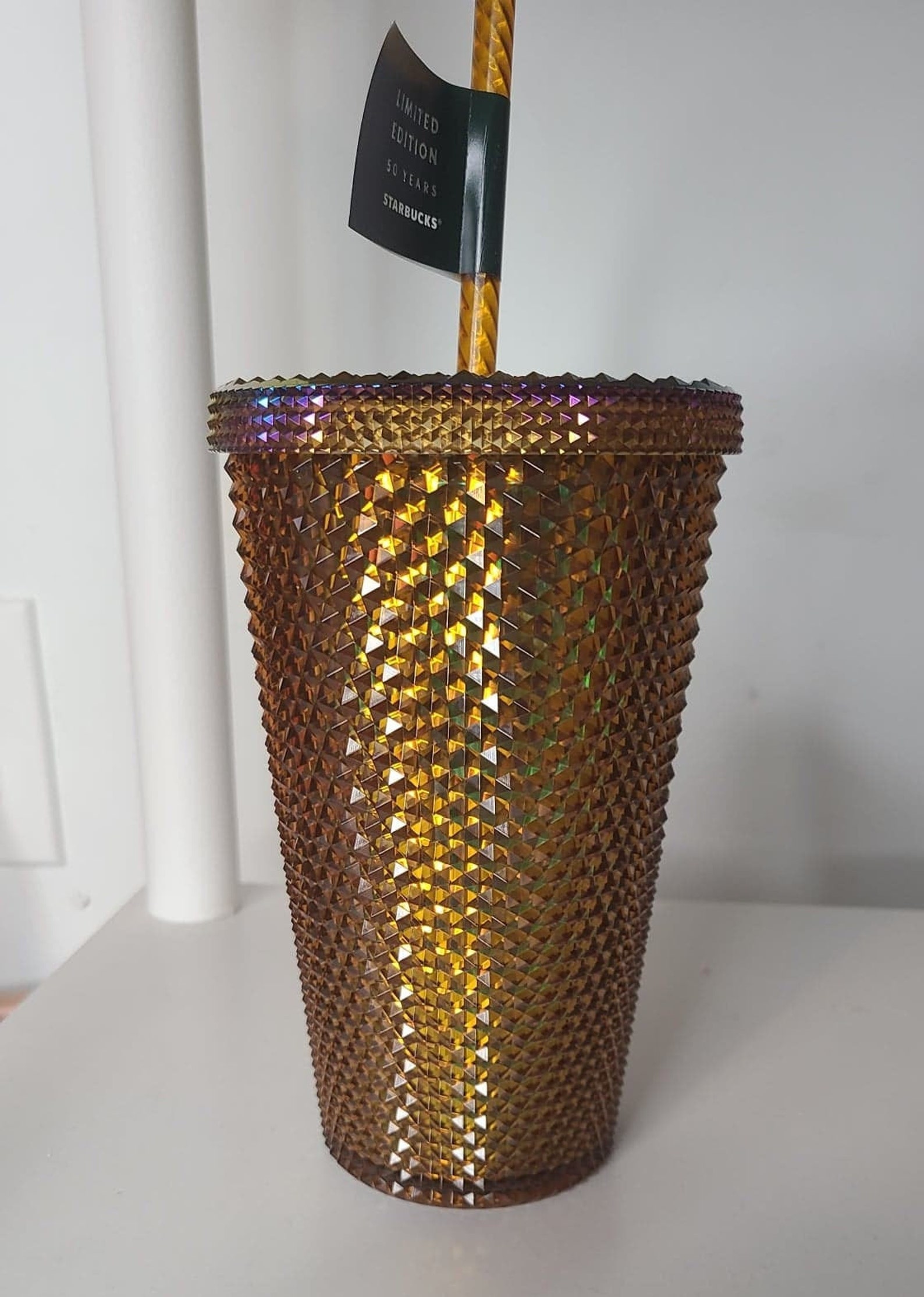 Nuevo 2021 Starbucks Diamond Studded Tumbler 16oz Etsy